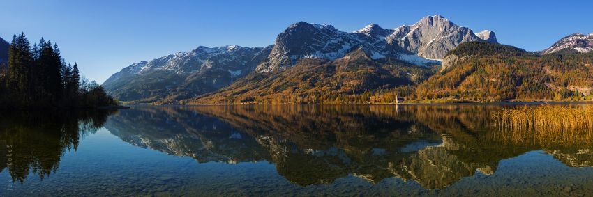 Jezero Grundlsee, Rakousko