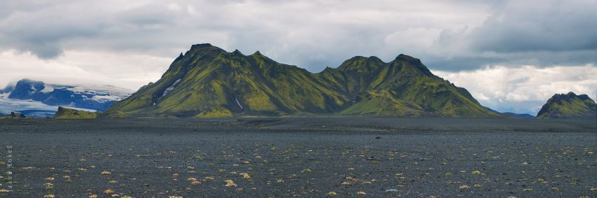 Laugavegur trek, Island