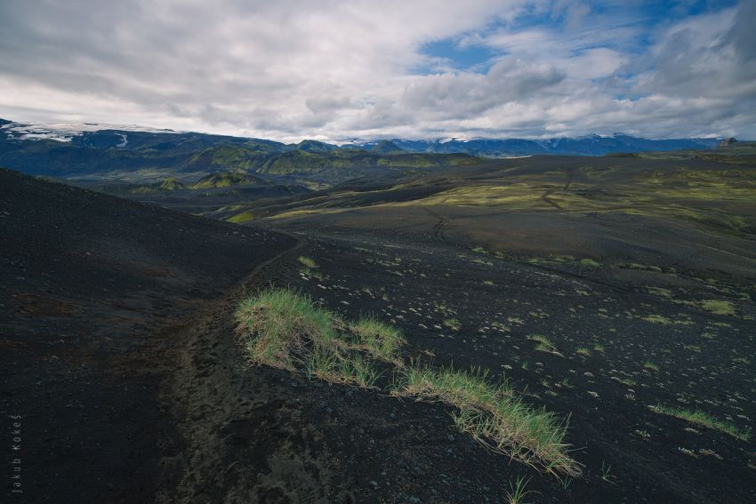 Laugavegur trek, Island