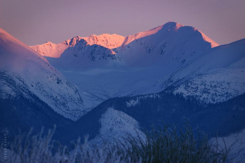 Zasněžená Bystrá, Západní Tatry