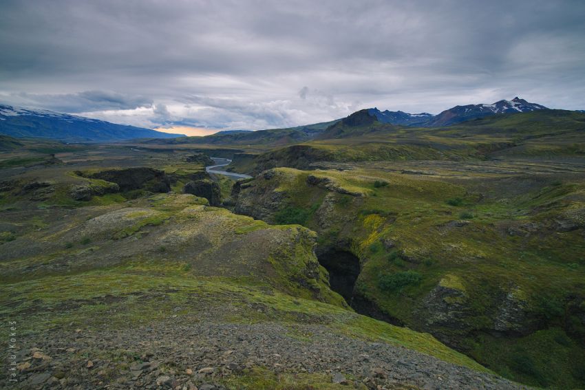 Laugavegur trek, Island