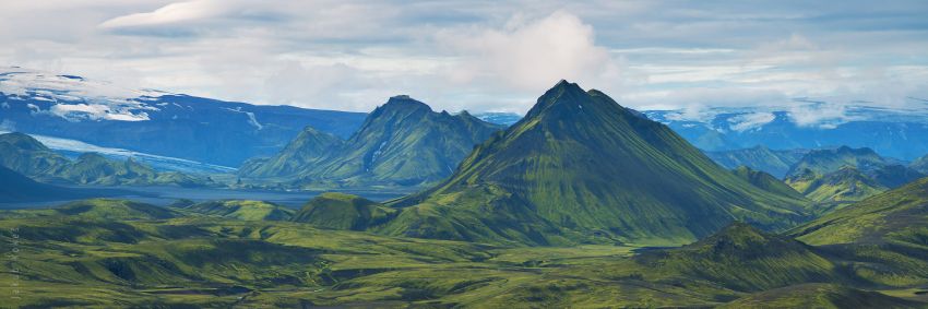 Laugavegur trek, Island