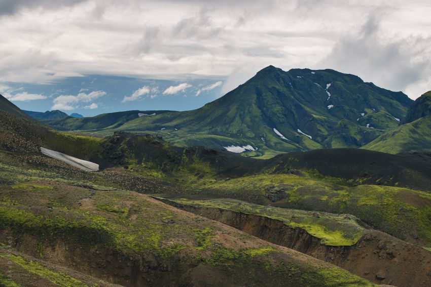 Laugavegur trek, Island