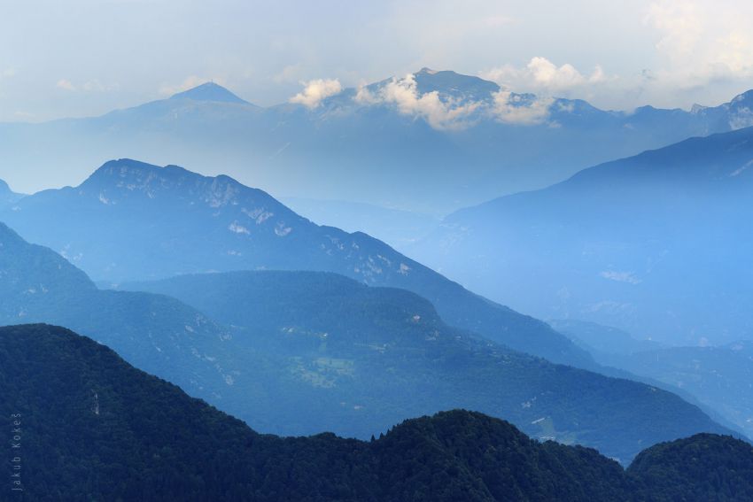 Boca Saval, Alpi di Ledro, Itálie