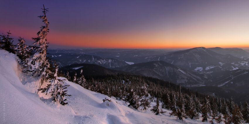 Na Lysé hoře, Beskydy