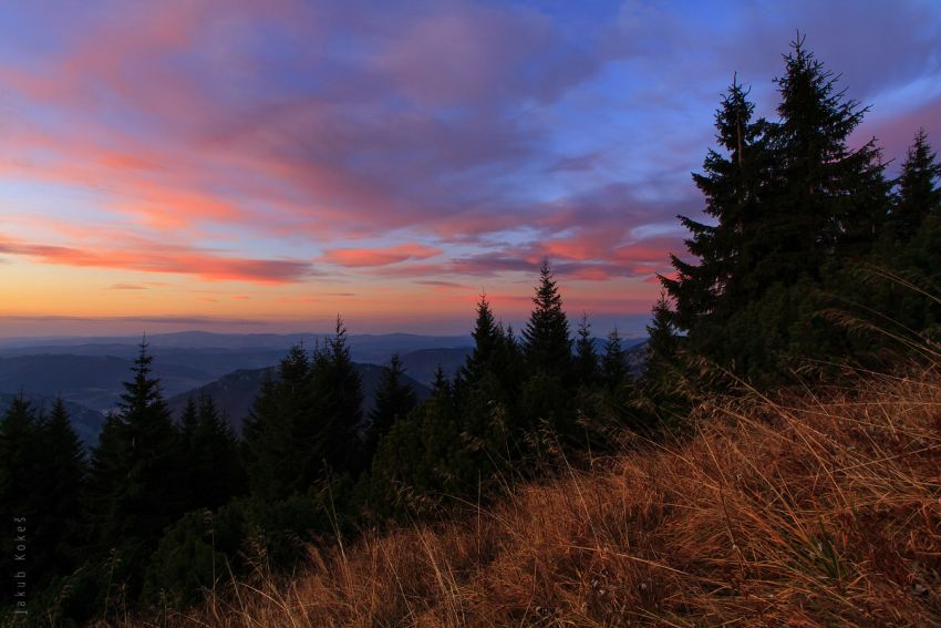 Sestup z Poludňového grúně, Malá Fatra