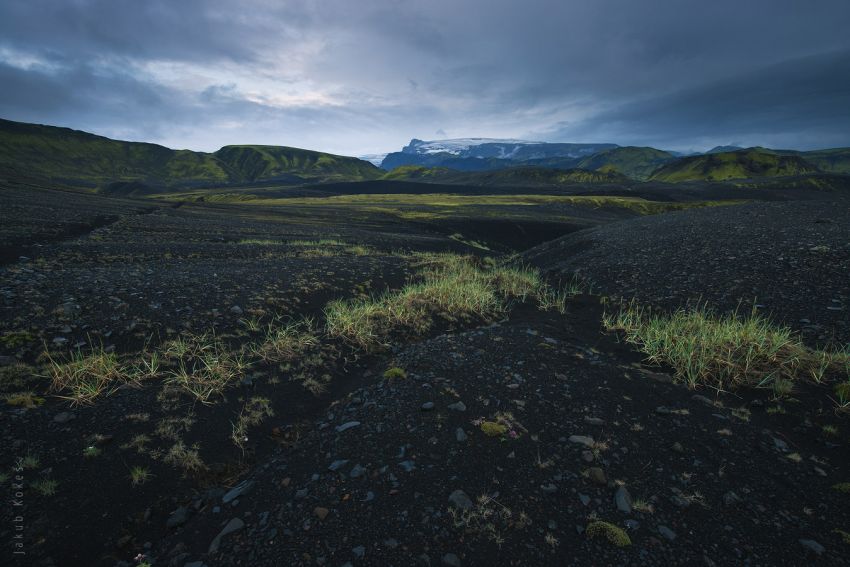 Laugavegur trek, Island