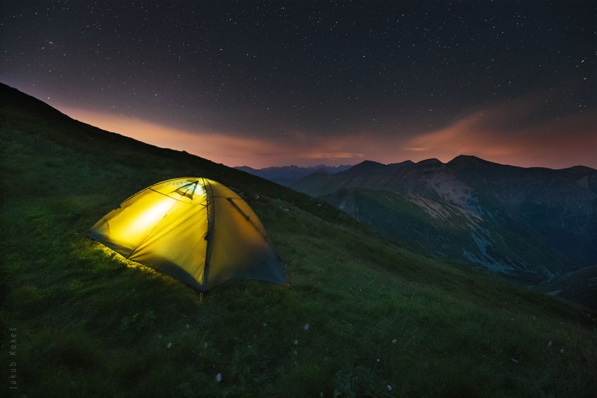 Přenocování pod Volovcem, Západní Tatry